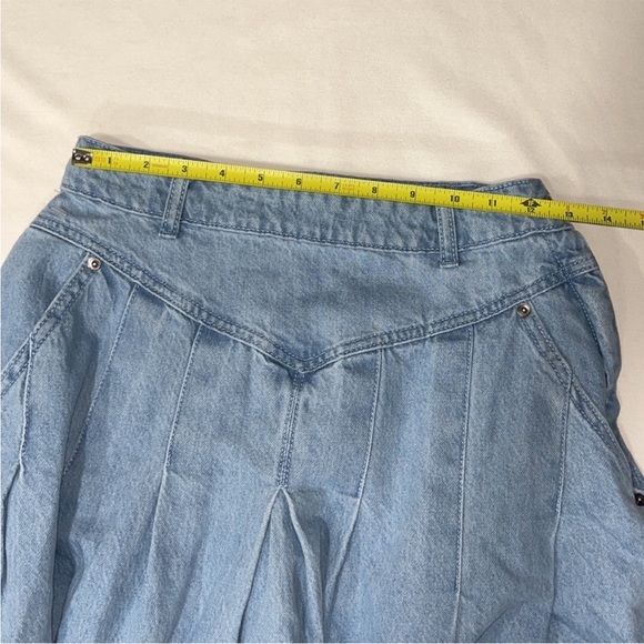 NWOT Free People Scout Denim Set Sz 0 - Picture 8 of 14